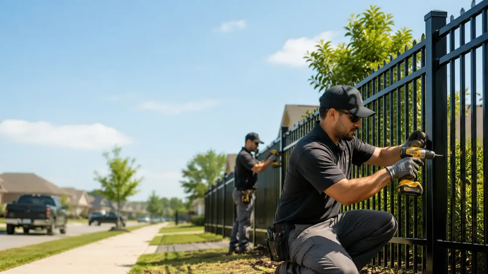 Metal Fence Installation in Albion, WA